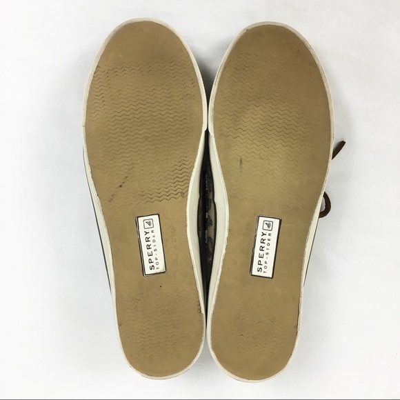 SPERRY Animal Print Boaters - Picture 7 of 8